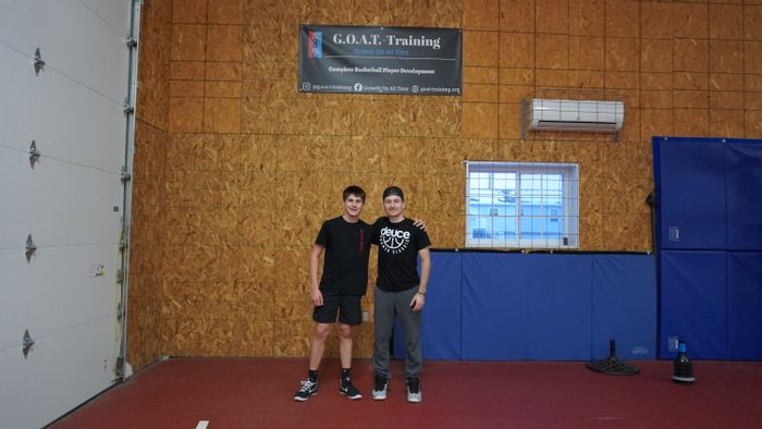 The gym on a training night